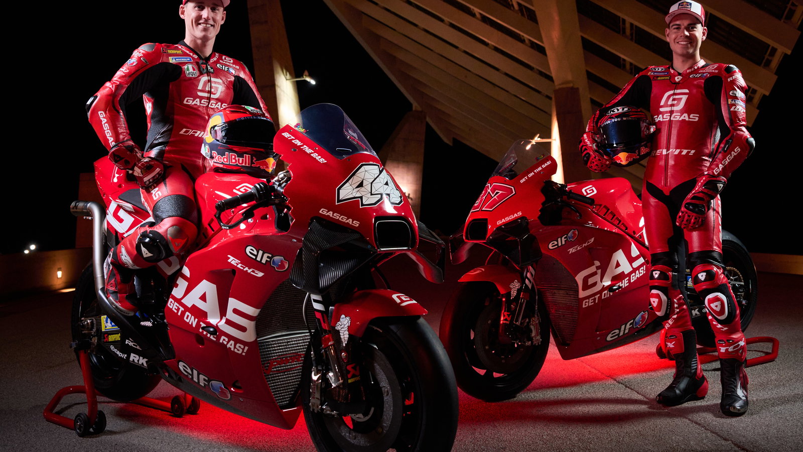 2023 GASGAS MotoGP livery for Tech3 riders Pol Espargaro and Augusto Fernandez